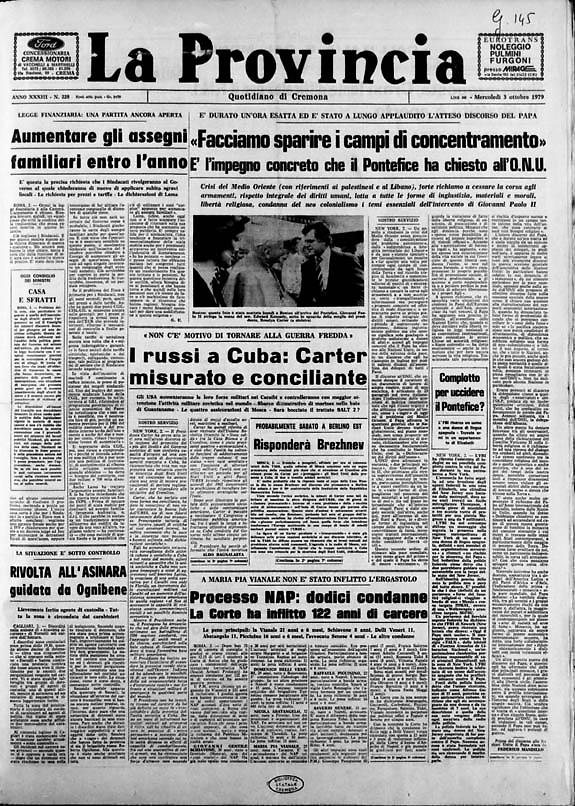 Facciamo Sparire I Campi Di Concentramento La Provincia