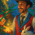 “L’incredibile spettacolo di Natale” con il Mago Andrea