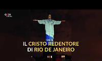 VIDEO Coronavirus, il Cristo Redentore di Rio de Janeiro con il camice in omaggio ai medici