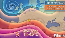 In arrivo l'ennesima ondata di caldo africano