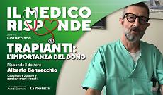 «Il medico risponde», trapianti: l'importanza del dono