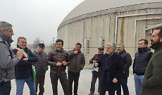 In casa Granlatte-Granarolo si inaugura uno dei primi impianti di biometano agricolo in Italia
