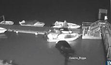 Auto nel fiume, le immagini della tragedia