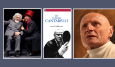 «Sono nato e recitavo», in festa per Cantarelli