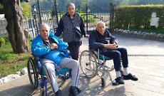 I fratelli Pari insieme nella Rsa intitolata al papà Bruno