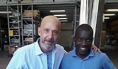 Fuggito dall'Africa perché cristiano: «Qui tante brave persone»