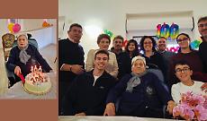 Olga Azzoni compie 100 anni: festa alla Rsa Don Mori tra affetto, ricordi e tanta energia