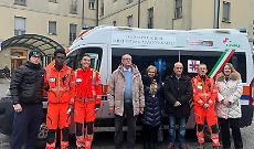 Una nuova ambulanza alla Padana: il dono di Cerati e Manzoni
