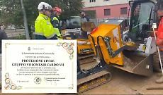 Esondazioni nel Comasco, il comune di Cabiate ringrazia il gruppo di Protezione Civile Cardo VII