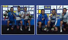 Venturelli e Vece da sogno all'Europeo: doppio argento