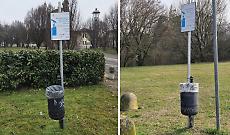 Cestini stradali, pi&ugrave; fototrappole contro gli abbandoni