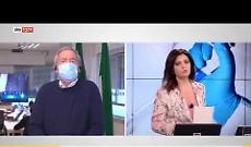 Tensione con la giornalista di Sky, Bertolaso interrompe il collegamento