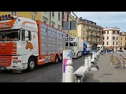 VIDEO Un rombo per Mietta 2019, il secondo camion raduno della solidarietà