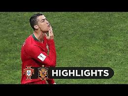 MONDIALI 2018 Portogallo-Spagna 3-3