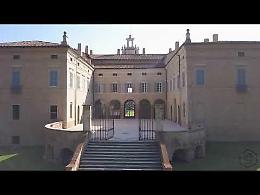 Villa Medici del Vascello vista da un drone