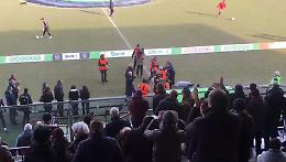 VIDEO La premiazione di Gigi Simoni prima di Cremonese-Palermo