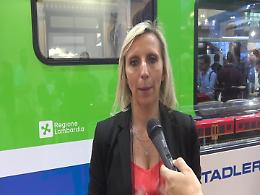 VIDEO Treno ibrido, l'intervista all'assessore Terzi