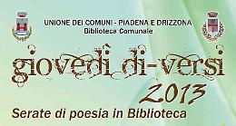 Alberto Mori apre i 'Giovedì di-versi'