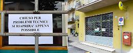 Serranda rotta, posta chiusa 10 giorni