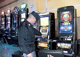 Sale giochi, maxi operazione di controllo