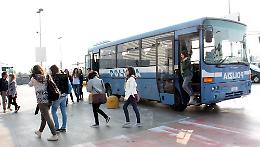 Studenti a lezione di educazione stradale