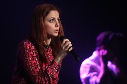 Lo show di Annalisa Scarrone a Castelleone