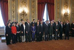 Enrico Letta e i suoi ministri hanno giurato