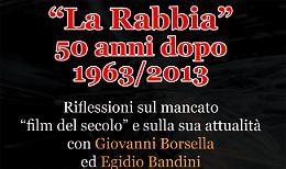 "La Rabbia 50 anni dopo" al Teatro Filo