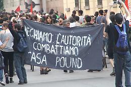 Inaugurazione CasaPound e corteo degli antifascisti: il film della giornata