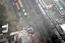 Scorie e rifiuti pericolosi alla stazione