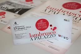 Lambrusco protagonista a Palazzo Ducale
