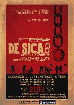 DeSica, concorso di cortometraggi a tema, stasera i vincitori