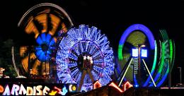 Le luci e i colori del Luna Park