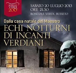 "Echi notturni di incanti verdiani"
