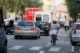 Pista ciclabile in viale Trento Trieste