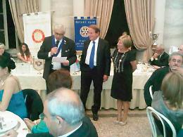 Rotary, premio alla generosità di Giorgio Pizzoni (Pool Pharma)