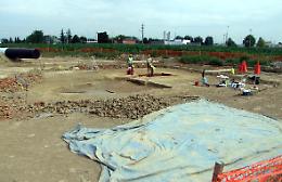 Il metanodotto nella villa romana