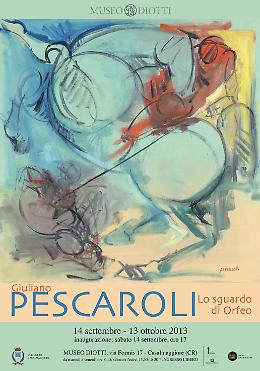Lo sguardo di Orfeo nei dipinti di Giuliano Pescaroli
