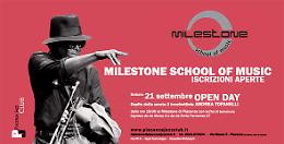 Milestone School of Music: 21 settembre Open Day con Andrea Tofanelli