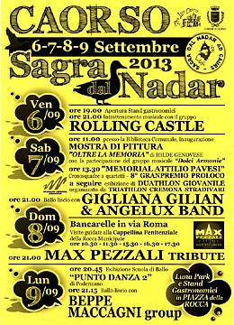 Sagra del Nadar a Caorso dal 6 al 9 settembre