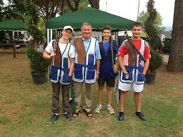 Il 14enne Coati 2° agli italiani Esordienti di tiro al Piattello (Fossa Olimpica)