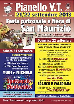 Festa Patronale a Pianello Val Tidone (Pc) nel weekend