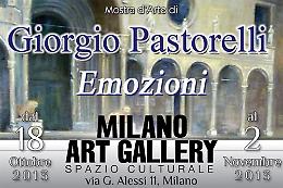 Personale del pittore cremonese Pastorelli
alla Milano Art Gallery