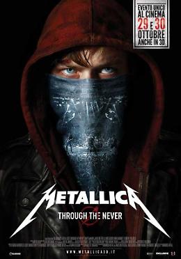 "Metallica Through The Never": 29 e 30 ottobre a SpazioCinema