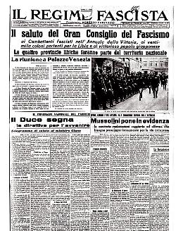 Le nuove province italiane in terra d'Africa