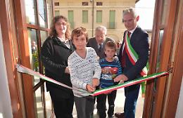 Ex scuole ristrutturate, taglio del nastro