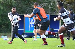 L'allenamento a Cremona delle Isole Fiji