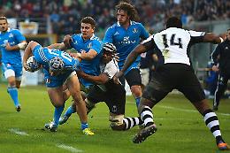 L'Italia batte le Isole Fiji 37-31, Zini gremito e festante