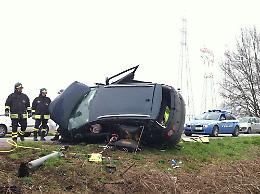 Le immagini dell'incidente sulla Paullese a Sesto