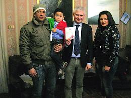 Leandro Erik, a 3 anni italiano con lo 'ius soli'